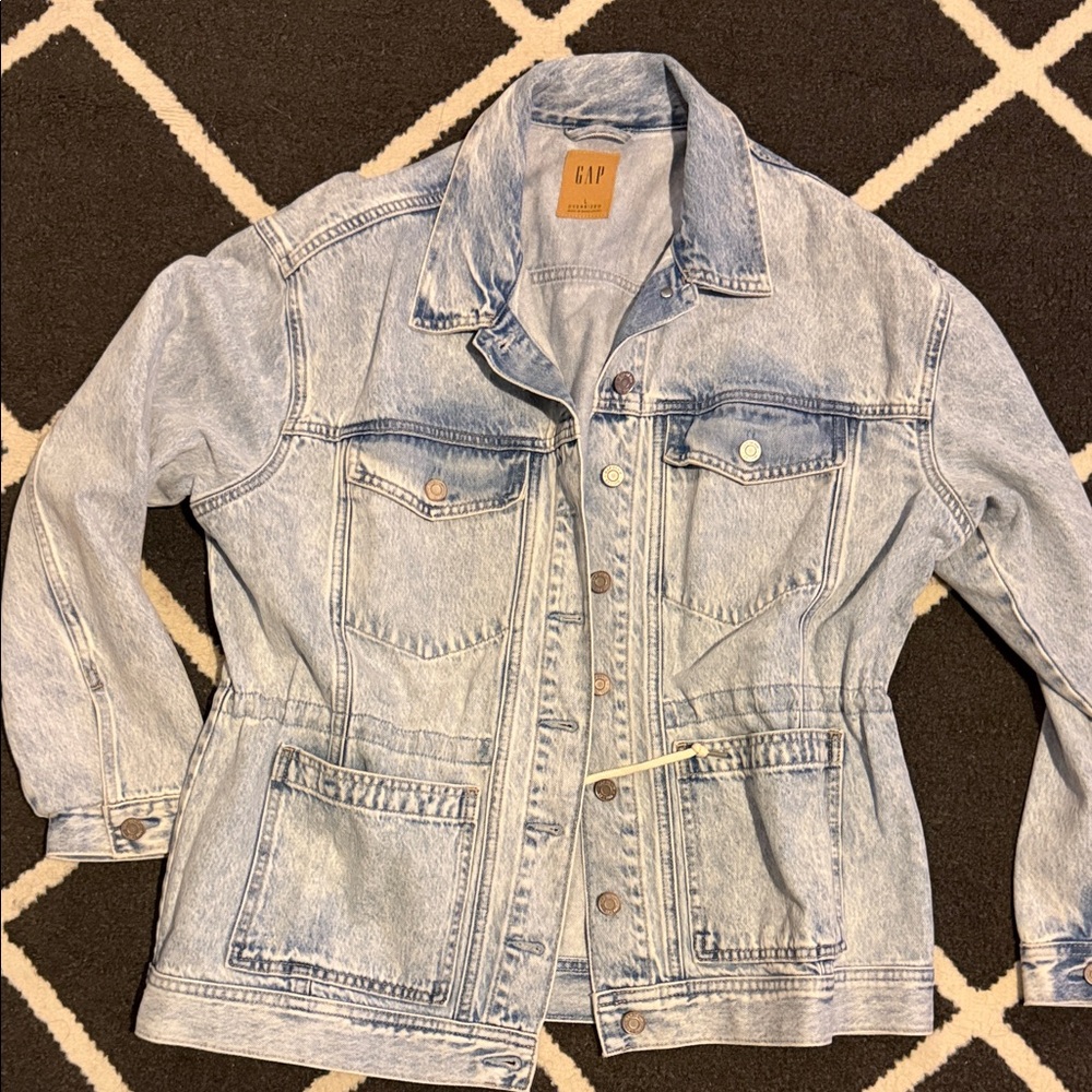 GAP Women's Faded Blue Jean Jacket